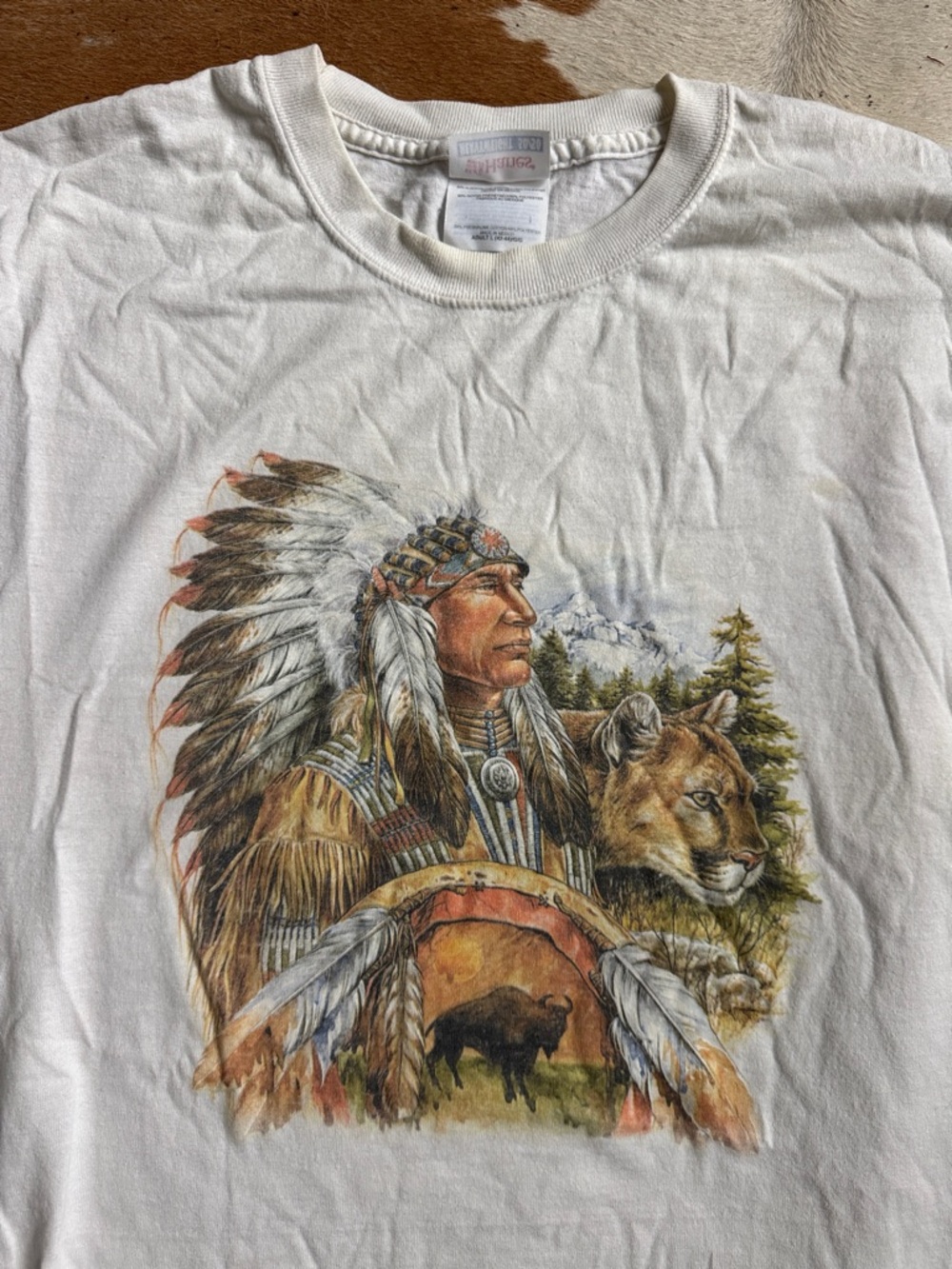 Vintage 1990s Native American Tee